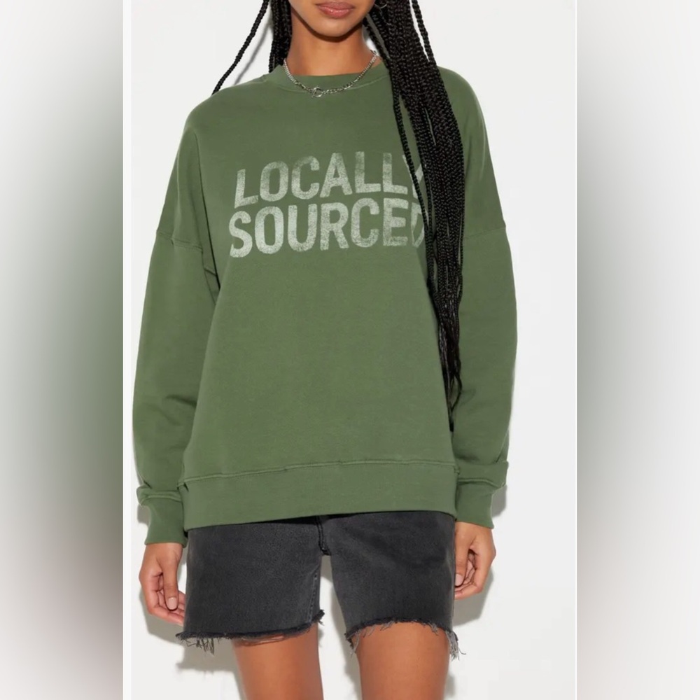 SPIRITUAL GANGSTER Local Boyfriend Crewneck Sweatshirt - size XSmall